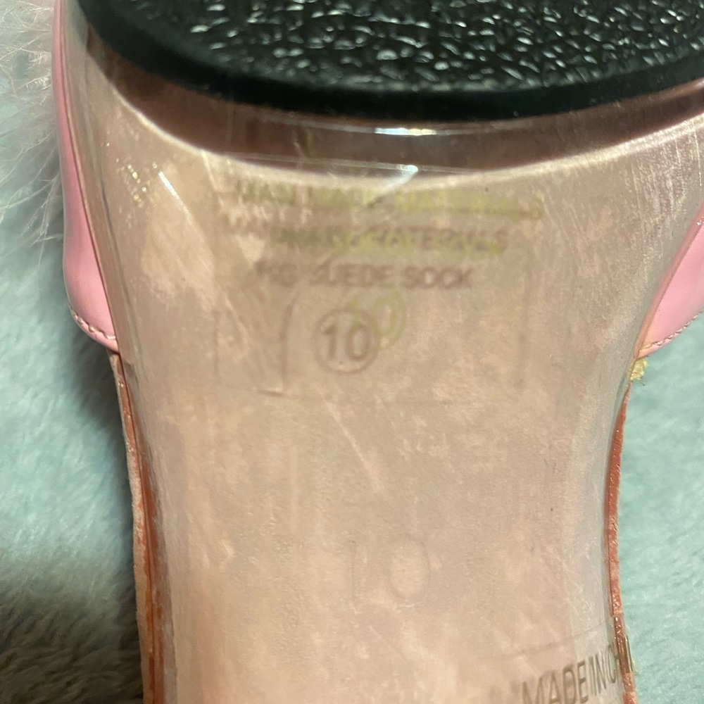 Pink heeled slipper - Picture 3 of 3